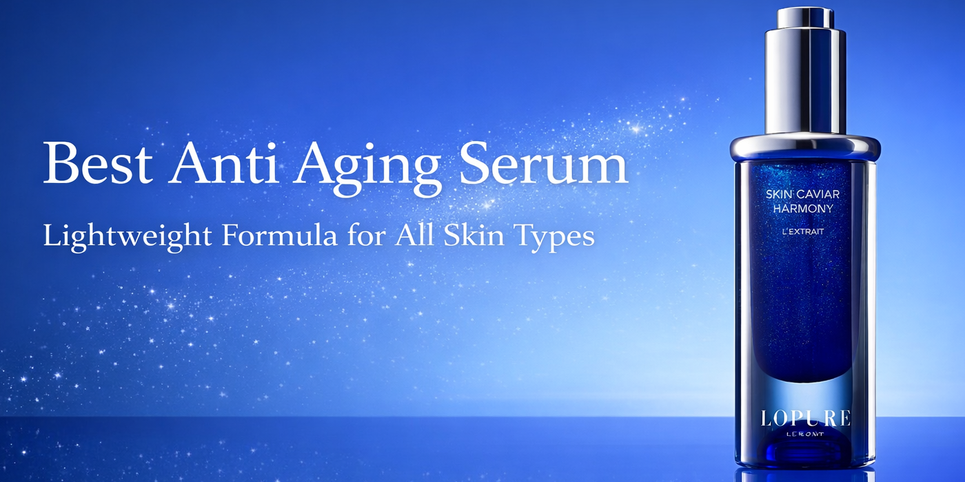 Best Anti Aging Serum Lightweight Formula for All Skin Types